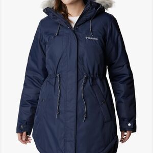 Columbia Women's Dark Blue Snow Jacket